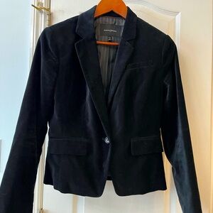 Banana republic velvet blazer
